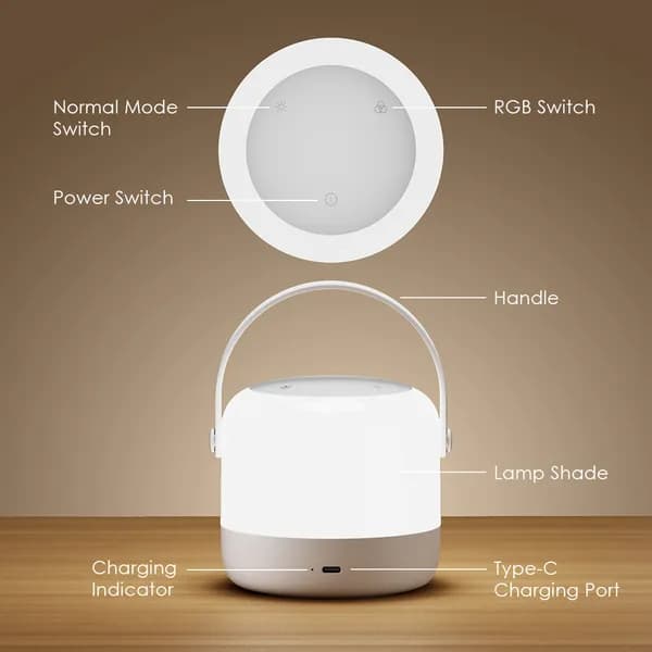 Oraimo SmartLamp Go 4.5W RGB Night Light 3