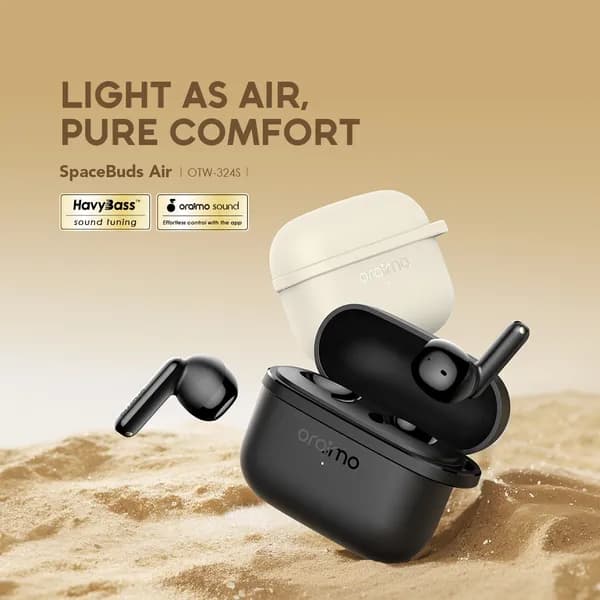 oraimo SpaceBuds Air 38 Hours Smart Finder True Wireless Earbuds 2