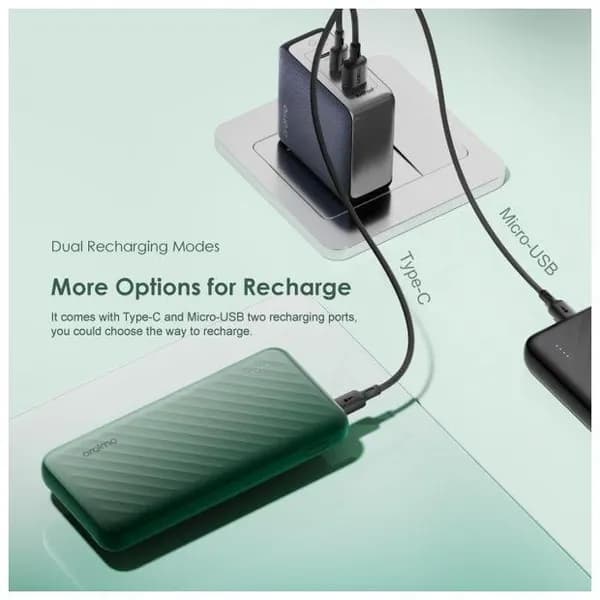 oraimo Slice Link 10000mAh 12W Power Bank 4