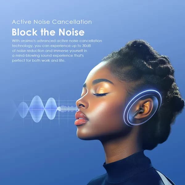 oraimo SpaceBuds Z ANC True Wireless Earbuds with Spatial Audio 2