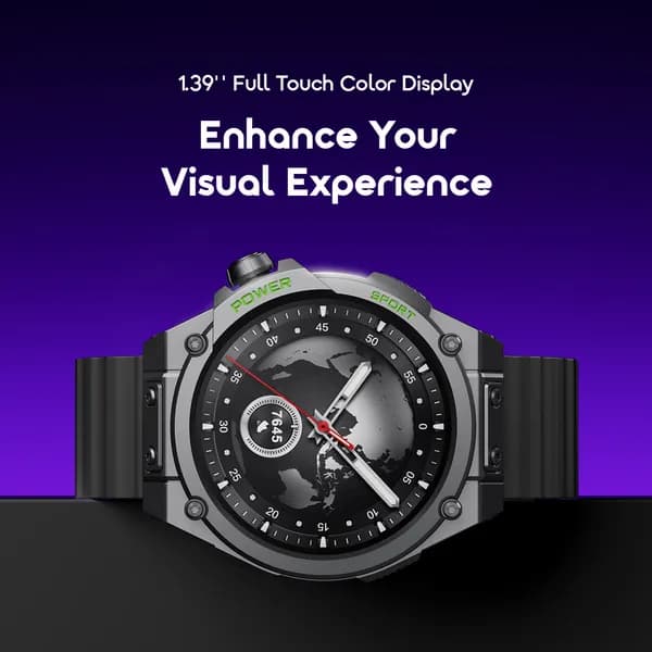 Oraimo Watch Nova RV 1.39" HD Video Watch Faces IP68 Smart Watch 4