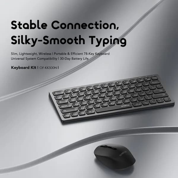 Wireless Keyboard Mouse Kit - Nimple type 2