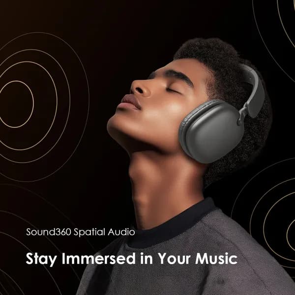 BoomPop Lite ENC Over-Ear Wireless Headphones 2