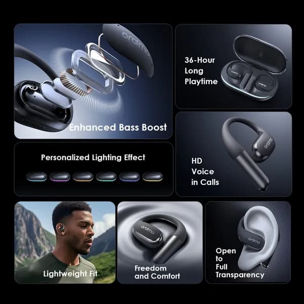 Oraimo OpenArc Open-Ear Wireless Earphones 5