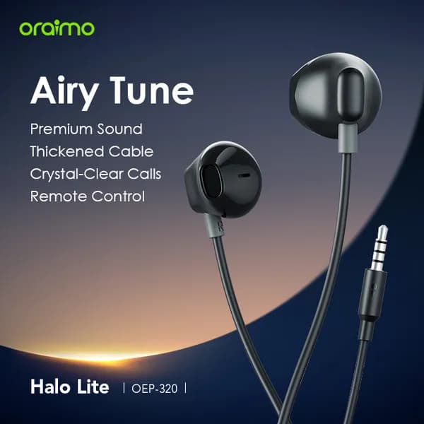 Halo Lite 3.5MM Half In-ear Earphone 4
