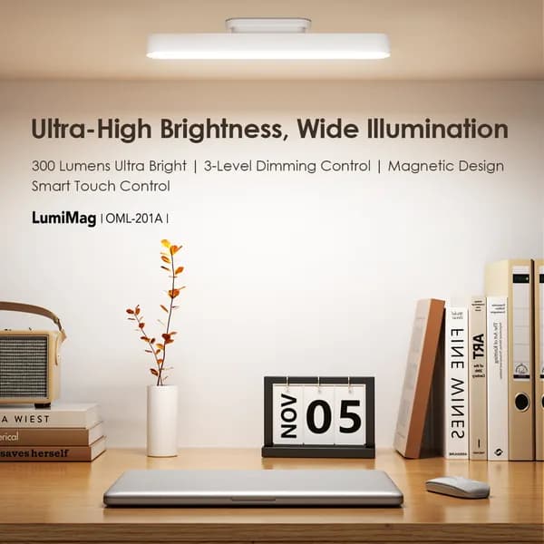 GlowMagnetic 5W 300 Lumens Magnetic Light 2PCs 4