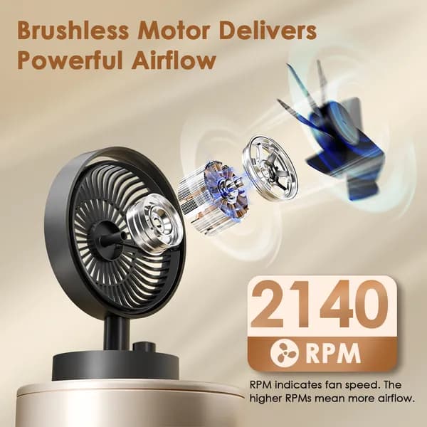 Oraimo SmartTableFan 5W Table Fan 2