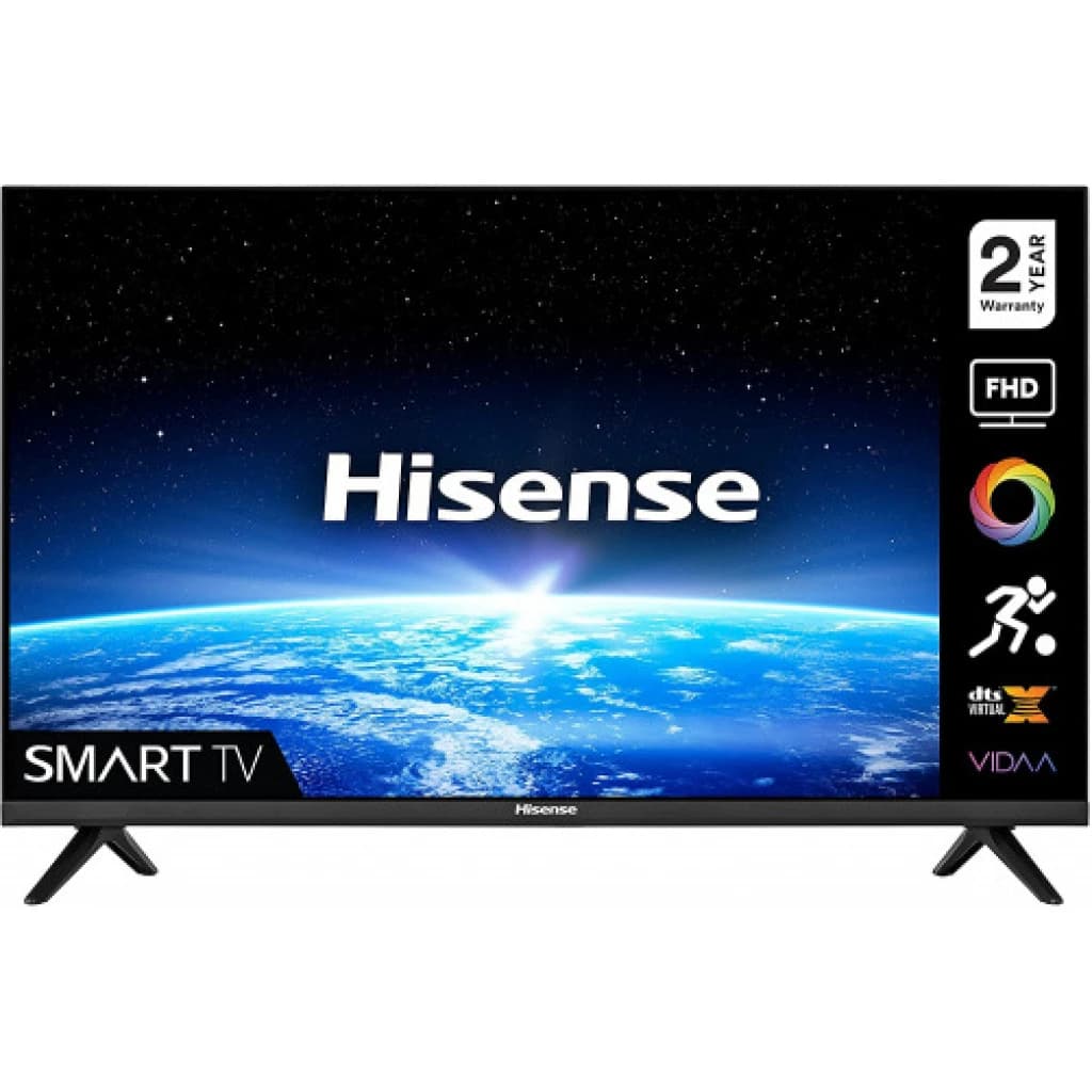 Hisense 40-inch Class A4 Series (40A4G) Smart TV, VIDAA OS, Built-in Wi-Fi, HDR, Dolby Atmos 1