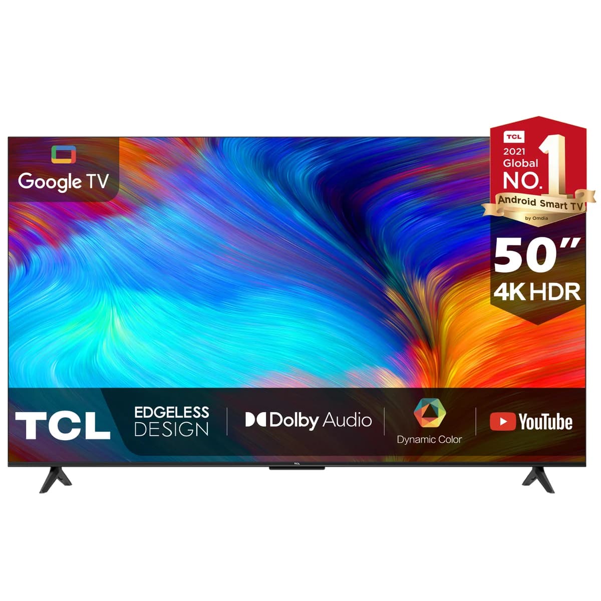TCL 50-inch UHD 4K-Android Smart LED TV, 50P755 1