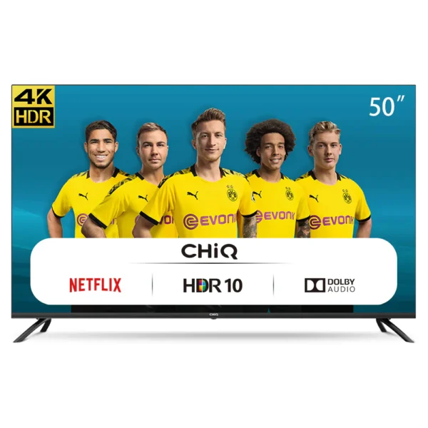 CHiQ 50-inch 4K UHD HDR Android Smart LED TV 1