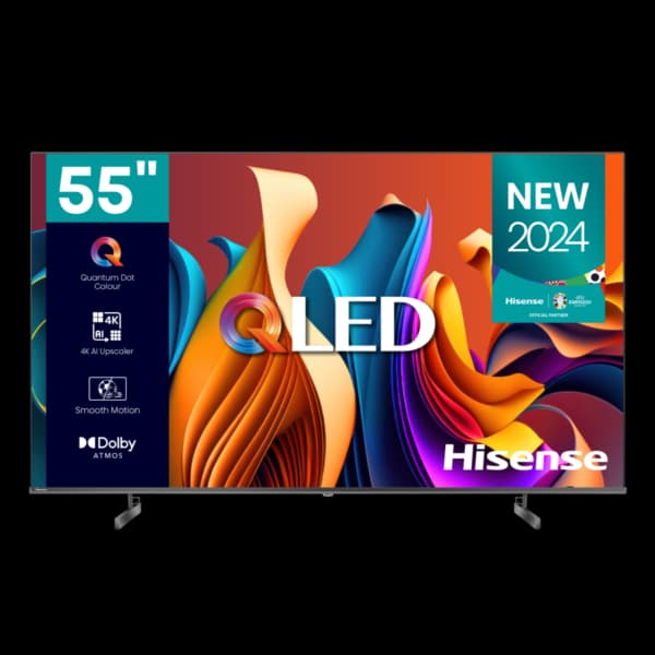Hisense 55-inch Q6N 4K UHD Smart QLED TV, 55Q6N 1