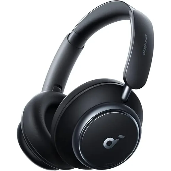 Soundcore by Anker Space Q45 Adaptive Noise Cancelling Headphones, Reduce Noise By Up to 98%, Ultra Long 50H Playtime, App Control, Hi-Res Sound with Details, Bluetooth 5.3, Ideal for Traveling