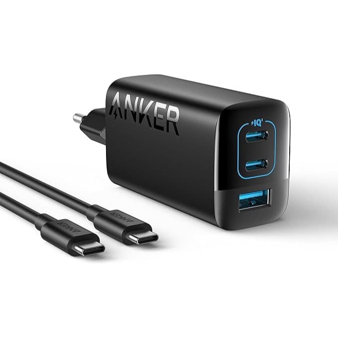 Anker USB C Charger 67W, Anker 335 High Performance Power Supply with PIQ 3.0, 3-Port Fast Charger, iPad Charger, PD Charger for iPhone 17/16/15 Series, MacBook Pro, iPad, Galaxy, Pixel and More