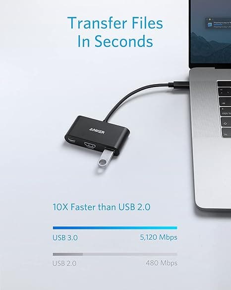 Anker USB C Hub, PowerExpand 3-in-1 USB C Hub 3