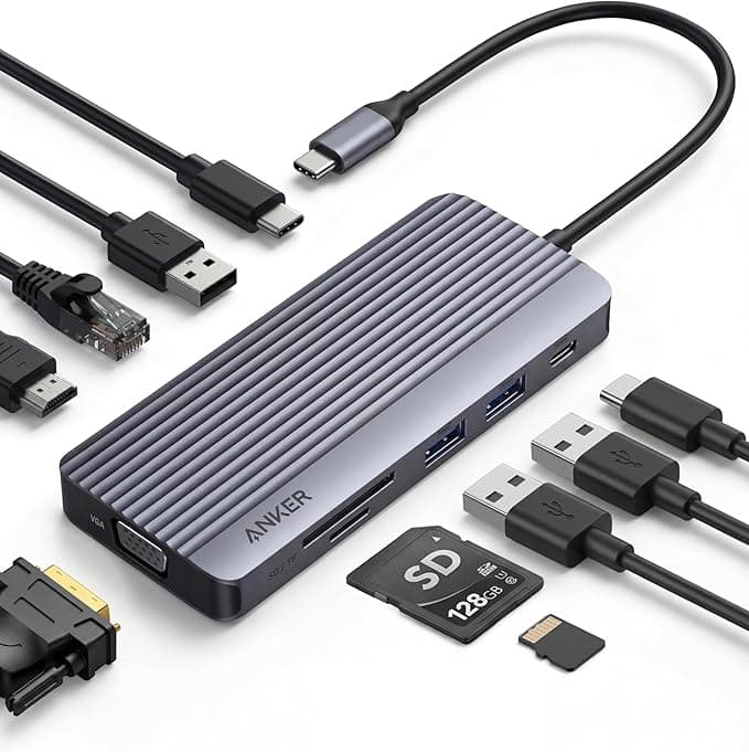 Anker Dual-Display USB-C Hub (10-in-1) 1