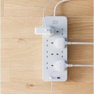 Anker 342 Power Strip with 8 AC Outlets & 2 USB Ports (12W Extension) 2