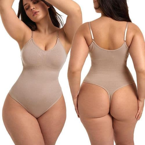 Seamless Shapewear Bodysuit Women's Tummy Control Body Shapers 1
