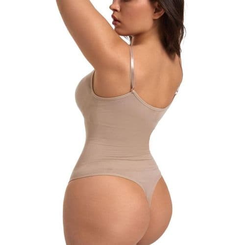 Seamless Shapewear Bodysuit Women's Tummy Control Body Shapers 4