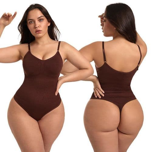 Seamless Shapewear Bodysuit Women's Tummy Control Body Shapers 1