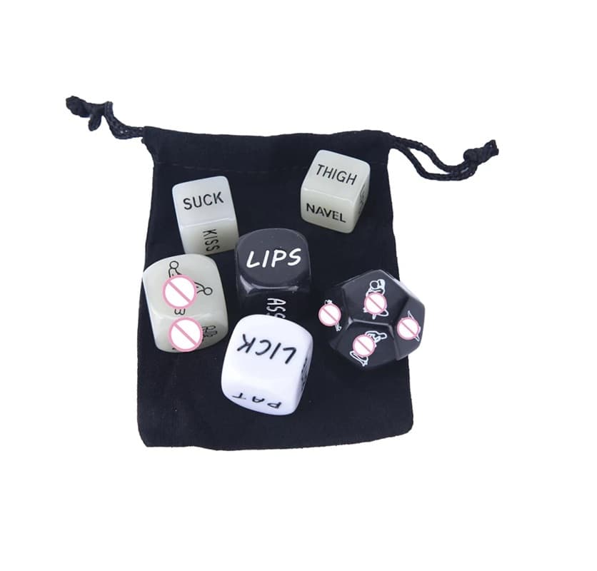 6 Piece Love Dice 1